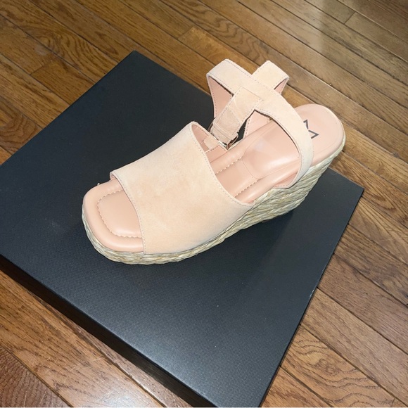 Marc Fisher | Shoes | Marc Fisher Ltd Nelly Ankle Strap  Marc Fisher LTD Nelly Ankle Strap Wedge Sandals Light Natural 111 Women’s Size 8